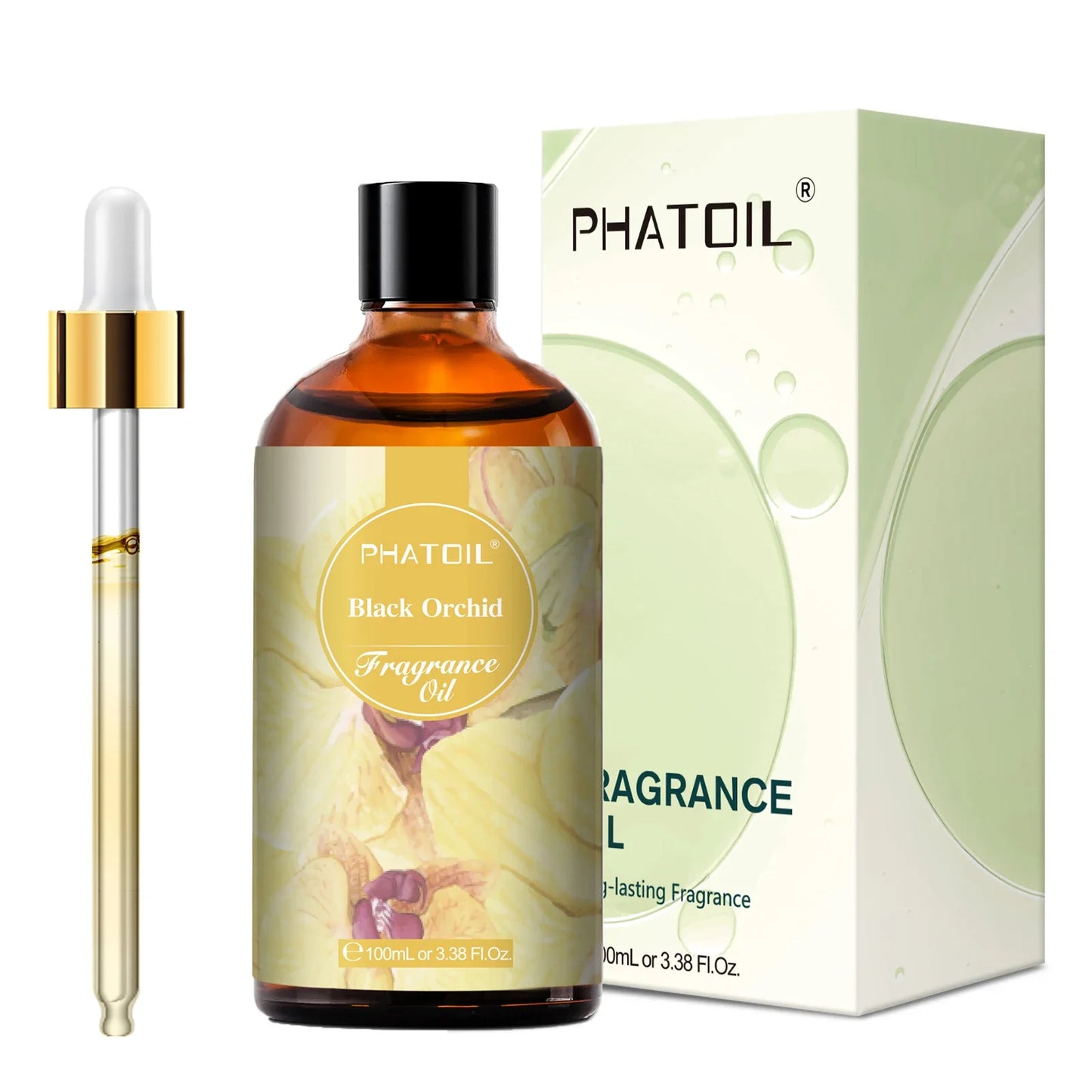 PHATOIL 100ml Fragrance Oil – Oud, Vanilla, Amber & Teakwood