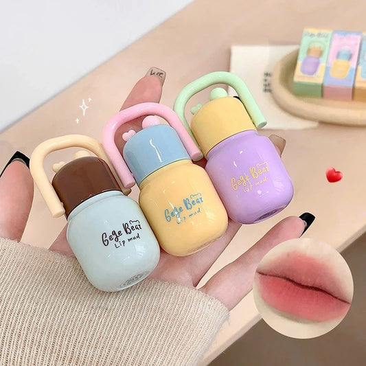 Matte Velvet Mousse Lip Gloss | 6 Colors | K-Beauty Lipstick Matte Lip Gloss Peaceful Pleasures Health and Wellness