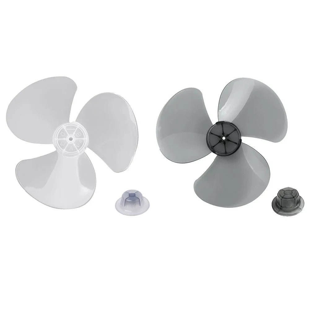 16-Inch 3-Blade Plastic Fan Blade with Nut Cover | Stand & Desk Fan