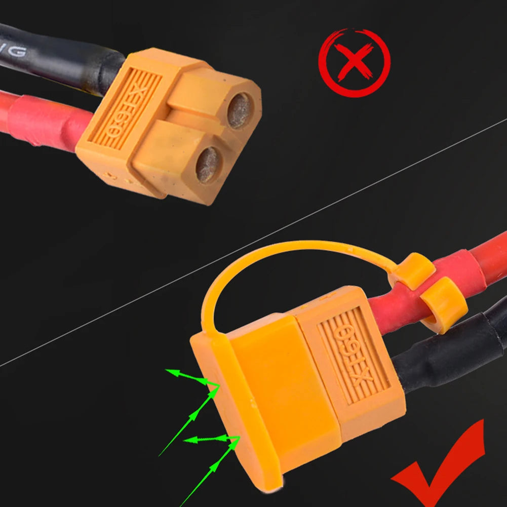 Rubber Dustproof Hat XT60 Battery Connectors Insulated Protective