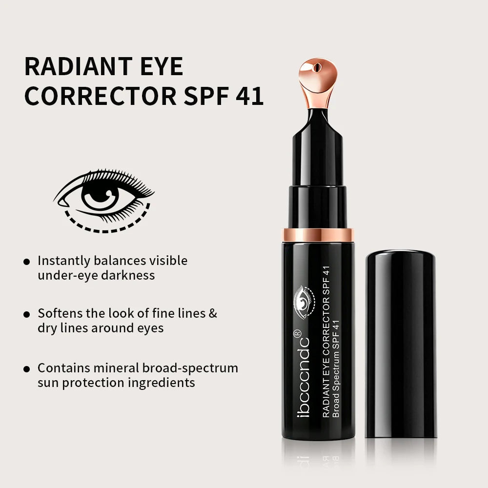 Radiant Eye Corrector Improve Under-eye Darkness Relieve Eye Swelling Long-lasting Deep Hydration SPF41 Sunscreen Eye Concealer Peaceful Pleasures Health and Wellness