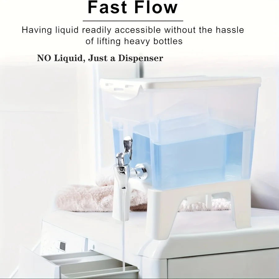 Laundry Detergent & Fabric Softener Dispenser – Laundry Room Organizer
