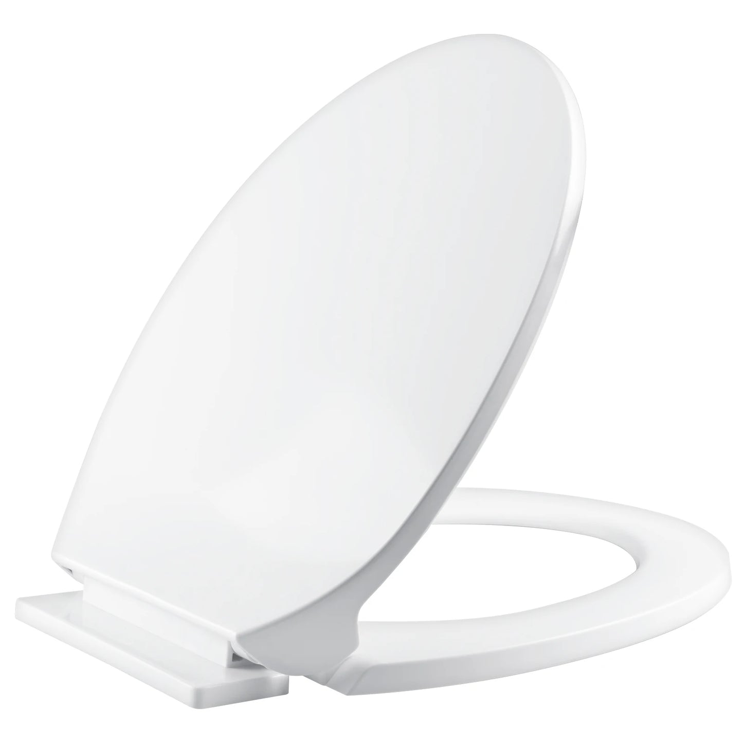 O-Shaped Toilet Seat Slow Close Quiet Lid Thickened Durable for Both Adults Children Universal Bathroom Accessories Peaceful Pleasures Health and Wellness O shape