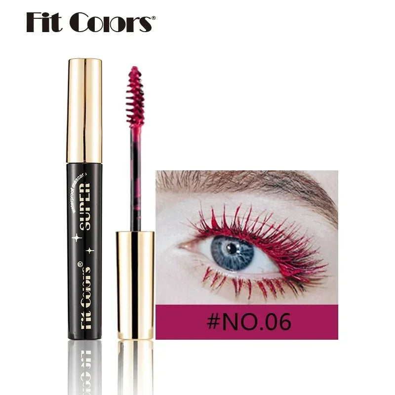 4D Colored Mascara – Waterproof, Volumizing & Lengthening