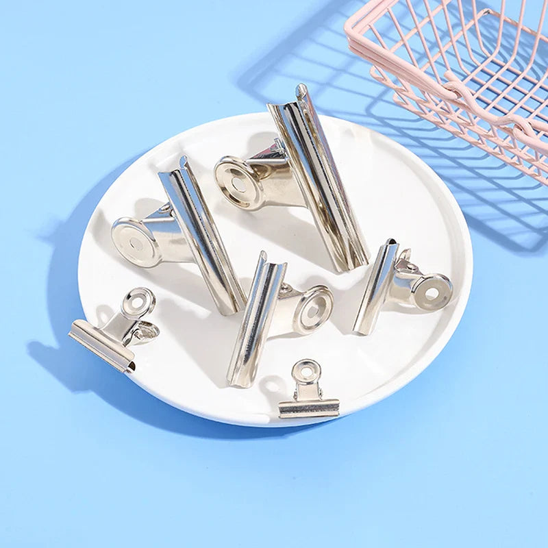 10-Pack Stainless Steel Food Bag Sealing Clips – Airtight & Reusable
