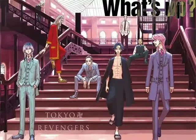 Canvas Painting Wall Art Anime TV Tokyo Revengers Poster Aesthetic Mikey Hanma Shuji Manga Mural Kawaii Room Decor Gift Peaceful Pleasures Health and Wellness