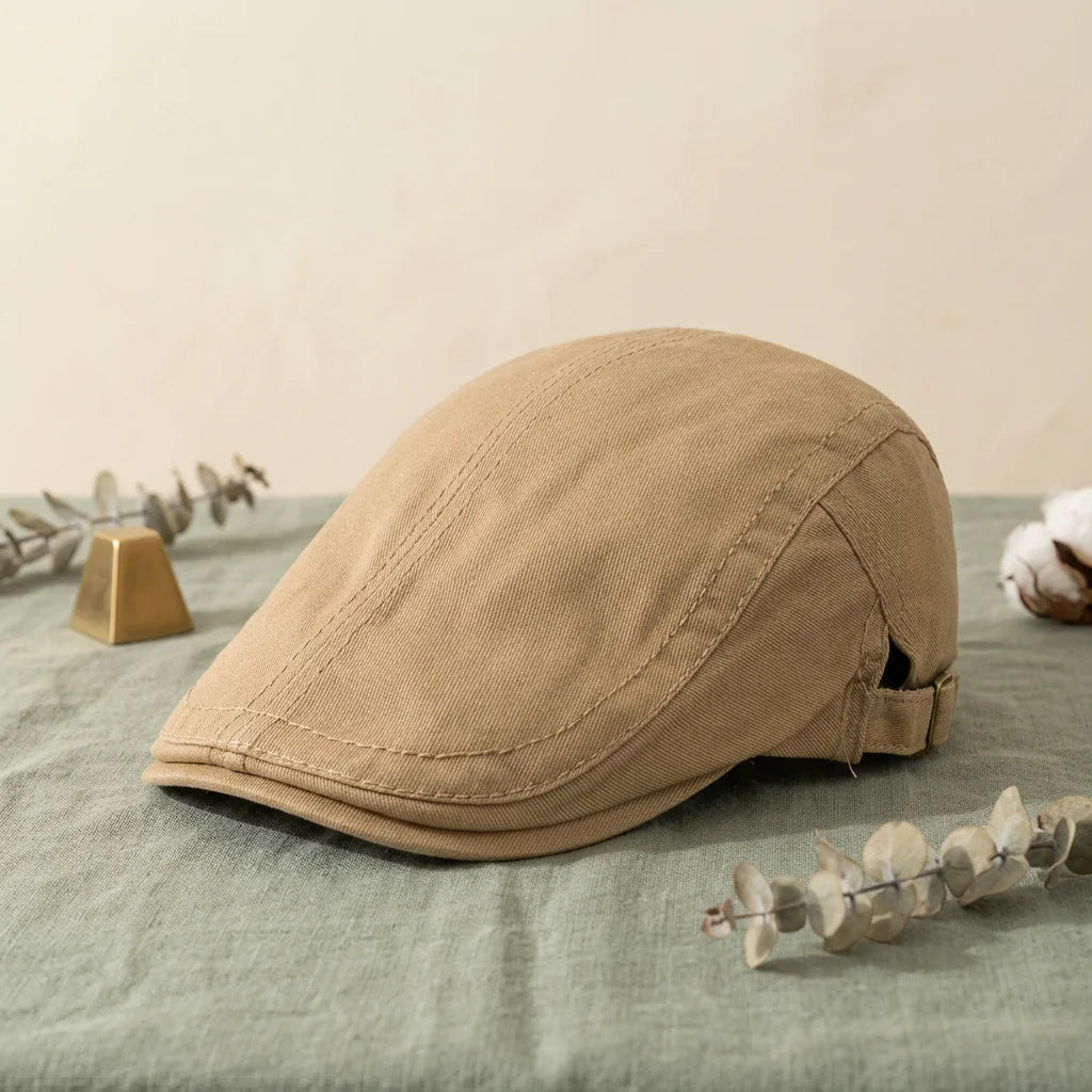 Women Retro Newsboy Hat Fashion Beret for Spring Autumn Outdoor Activities Peaceful Pleasures Health and Wellness