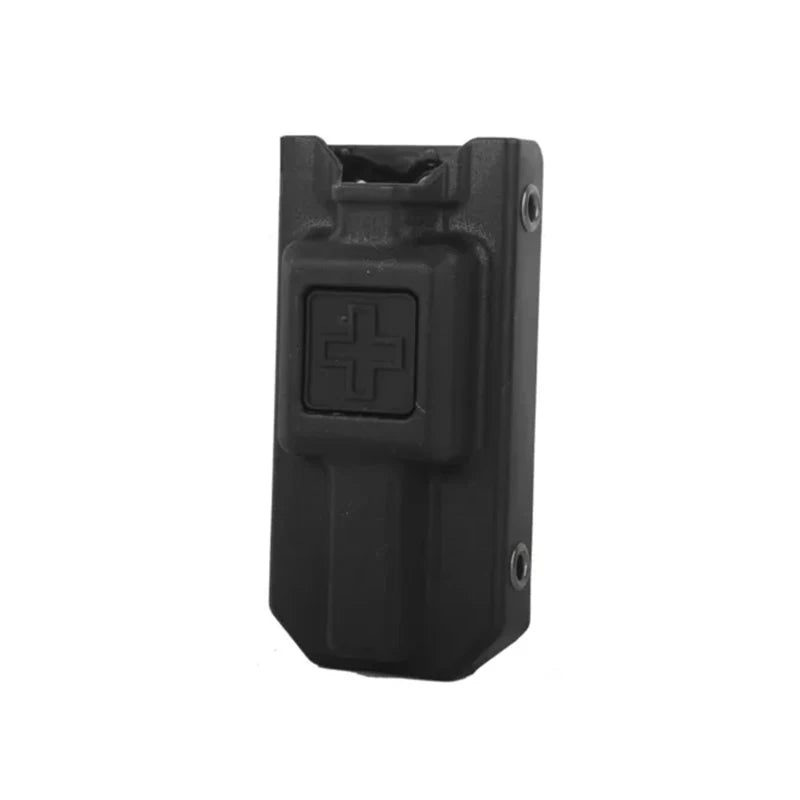 CAT Tourniquet Outdoor emergency blood bag Tactical tourniquet storage box Tourniquet box MOLLE medical kit Peaceful Pleasures Health and Wellness black