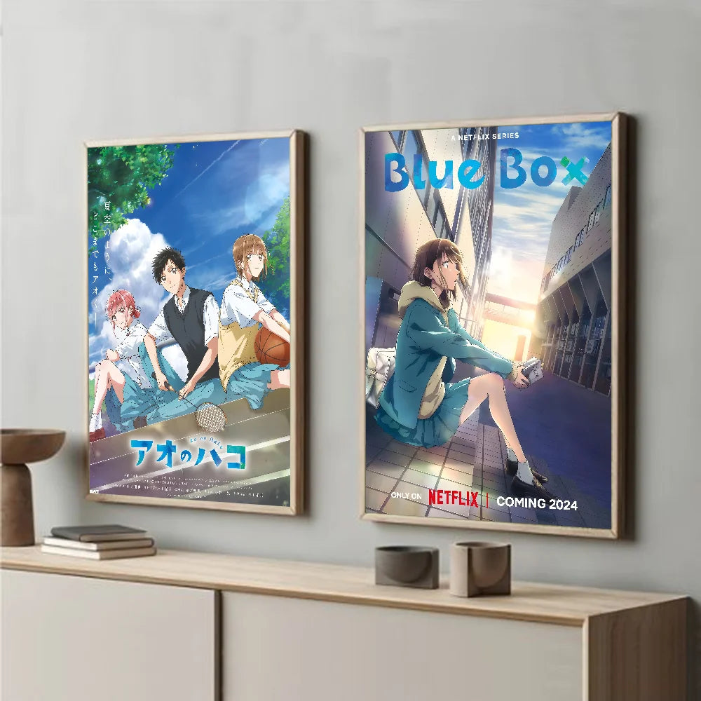 Anime Ao No H-hako Poster HD art sticky wall waterproof home living room bar decoration Peaceful Pleasures Health and Wellness
