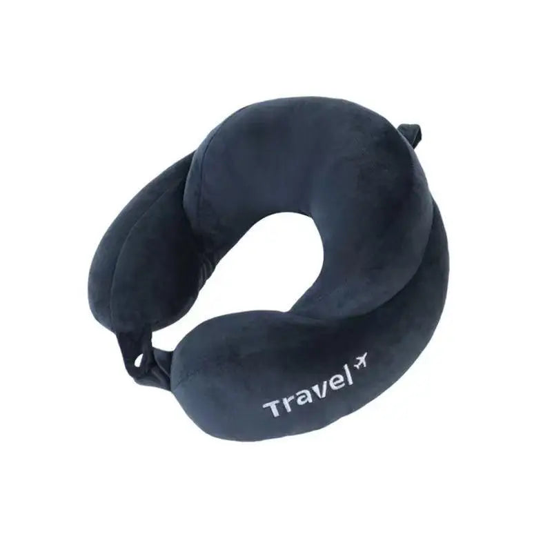 U-Shaped Memory Foam Travel Neck Pillow | Ergonomic Support