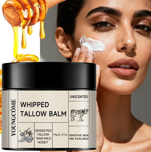 YOUNGCOME Beef Tallow Cream – Natural Moisturizing Face Balm Face Moisturizer Balm Oasis Select