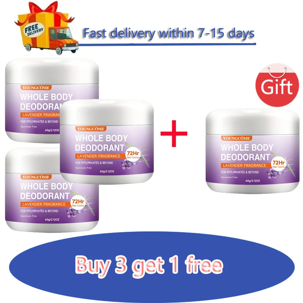 YOUNGCOME Women's Roll-On Antiperspirant Deodorant Stick