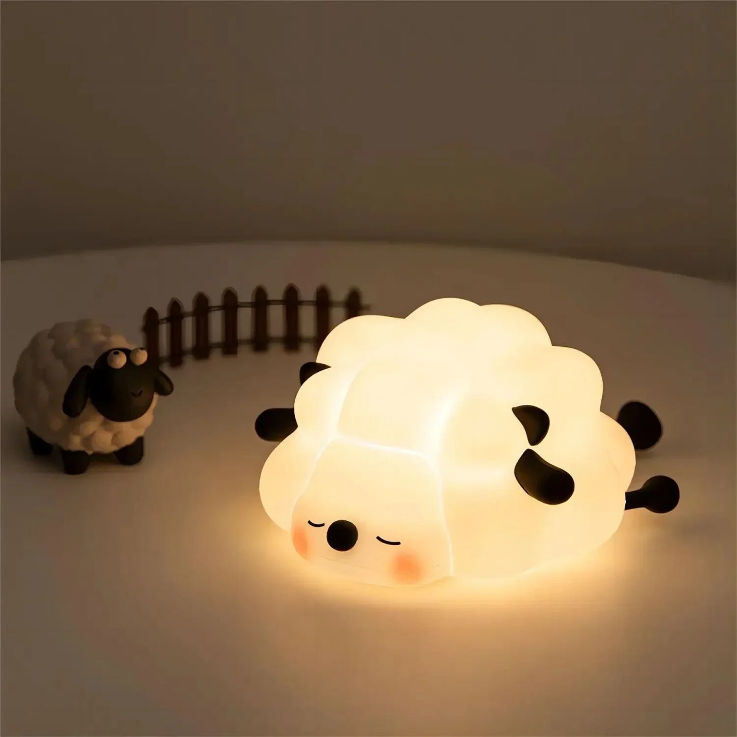Animal Silicone Night Light – Rechargeable LED Kids Bedside Lamp