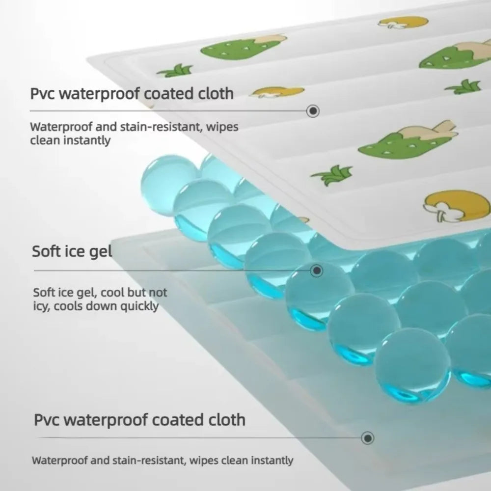 Washable Dog Cooling Mat | Non-Slip Anti-Scratch Pet Pad