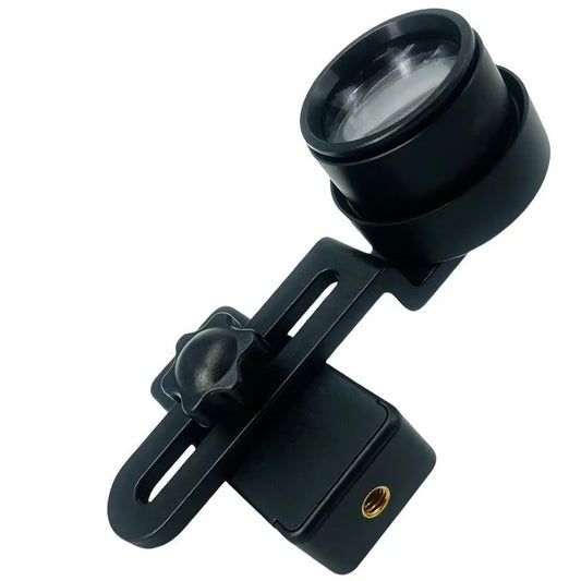 Mobile Phone Magnifying Glass Clip Type Identification Magnifying Glass Maintenance Precision Instrument Macro Photography Peaceful Pleasures Health and Wellness black