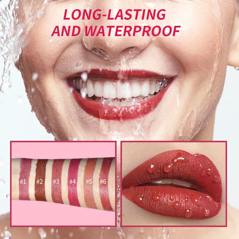 Lakerain Matte Lip Tint – Waterproof, Long-Lasting, Non-Transfer