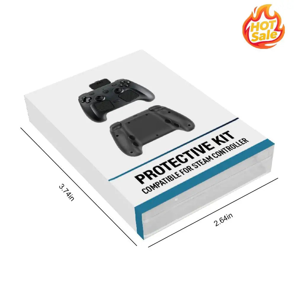 12-Piece Steam Controller 2026 Protective Sticker & Cap Kit