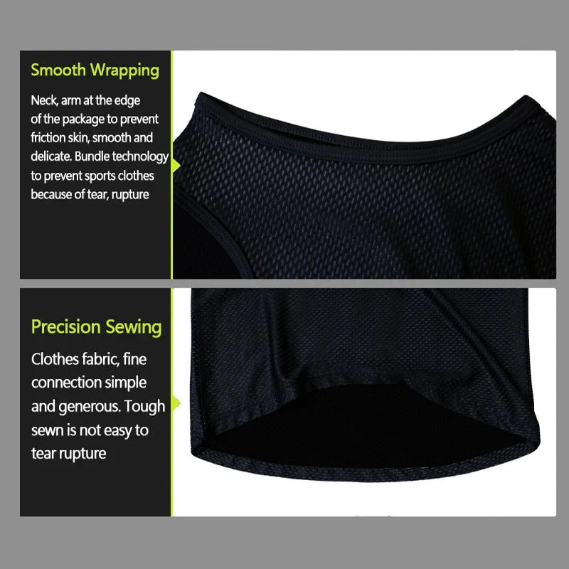 X-TIGER Men's Sleeveless Cycling Vest | Cool Mesh Quick-Dry