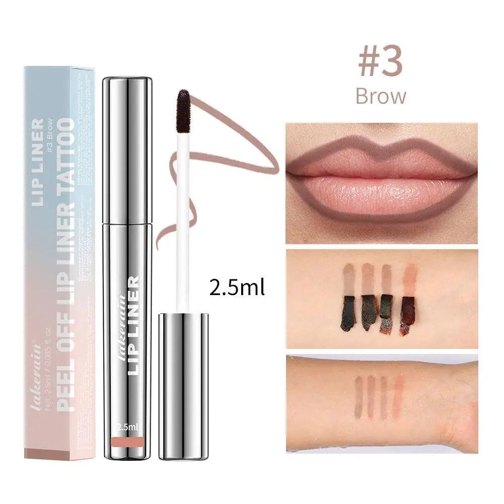 Waterproof Lip Liner Peel Off Tattoo for All-Day Color Peaceful Pleasures Health and Wellness Brow
