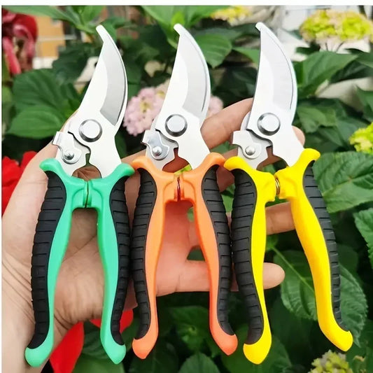 Pruner Garden Scissors Professional Sharp Bypass Pruning Shears Tree Trimmers Secateurs Hand Clippers For Garden Beak Scissors Peaceful Pleasures Health and Wellness