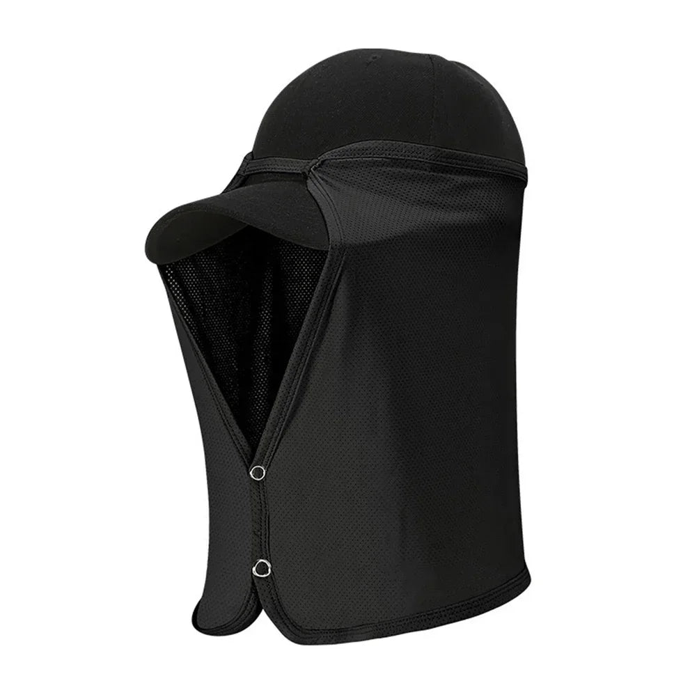 Ice Silk Sun Hat – UPF50+ UV Protection for Men & Women Peaceful Pleasures Health and Wellness black france