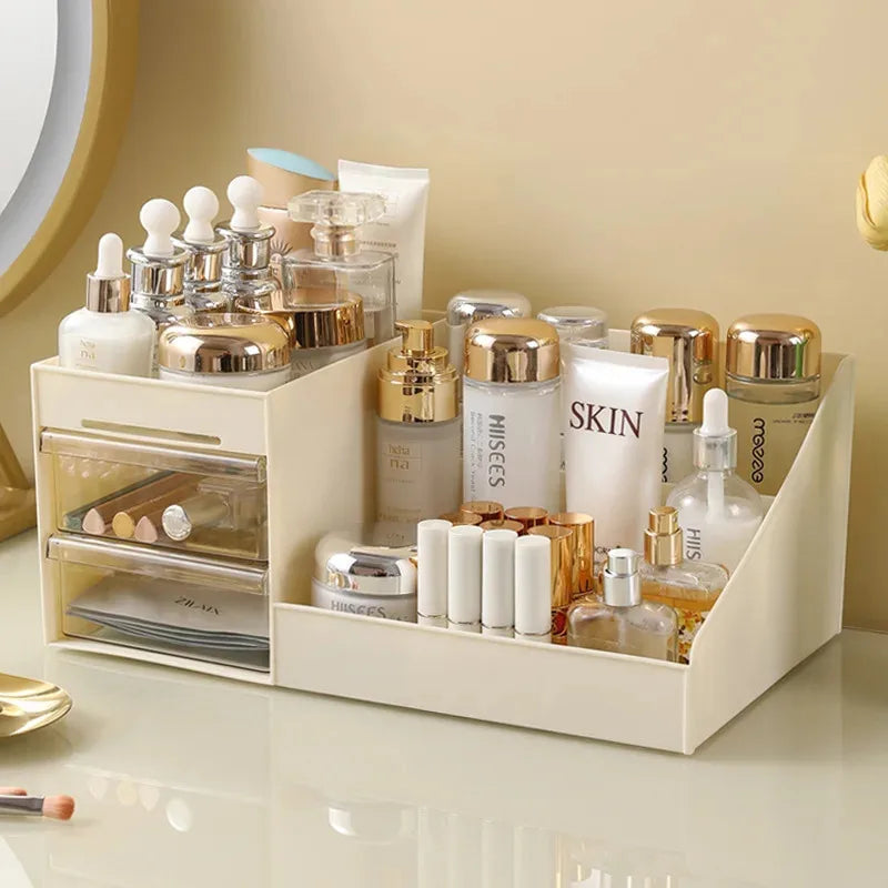 Clear Drawer Makeup Organizer – Cosmetic & Skincare Storage Box