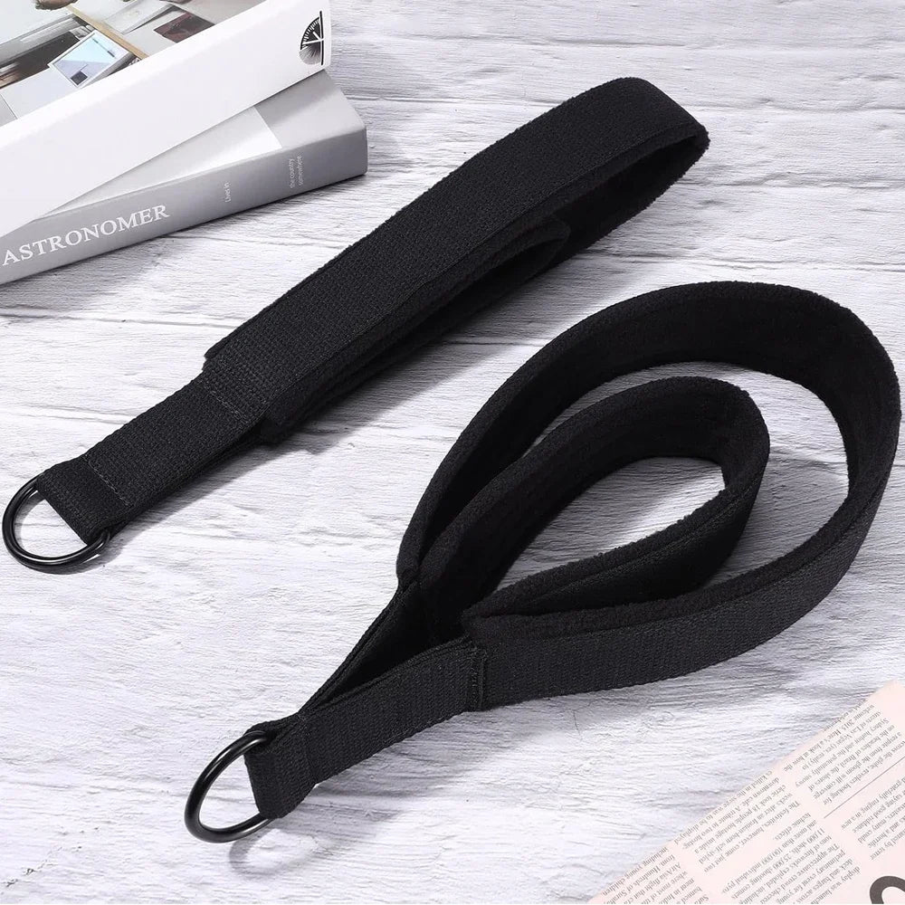 Double Loop Pilates Straps with D-Ring | Hand & Foot Strap