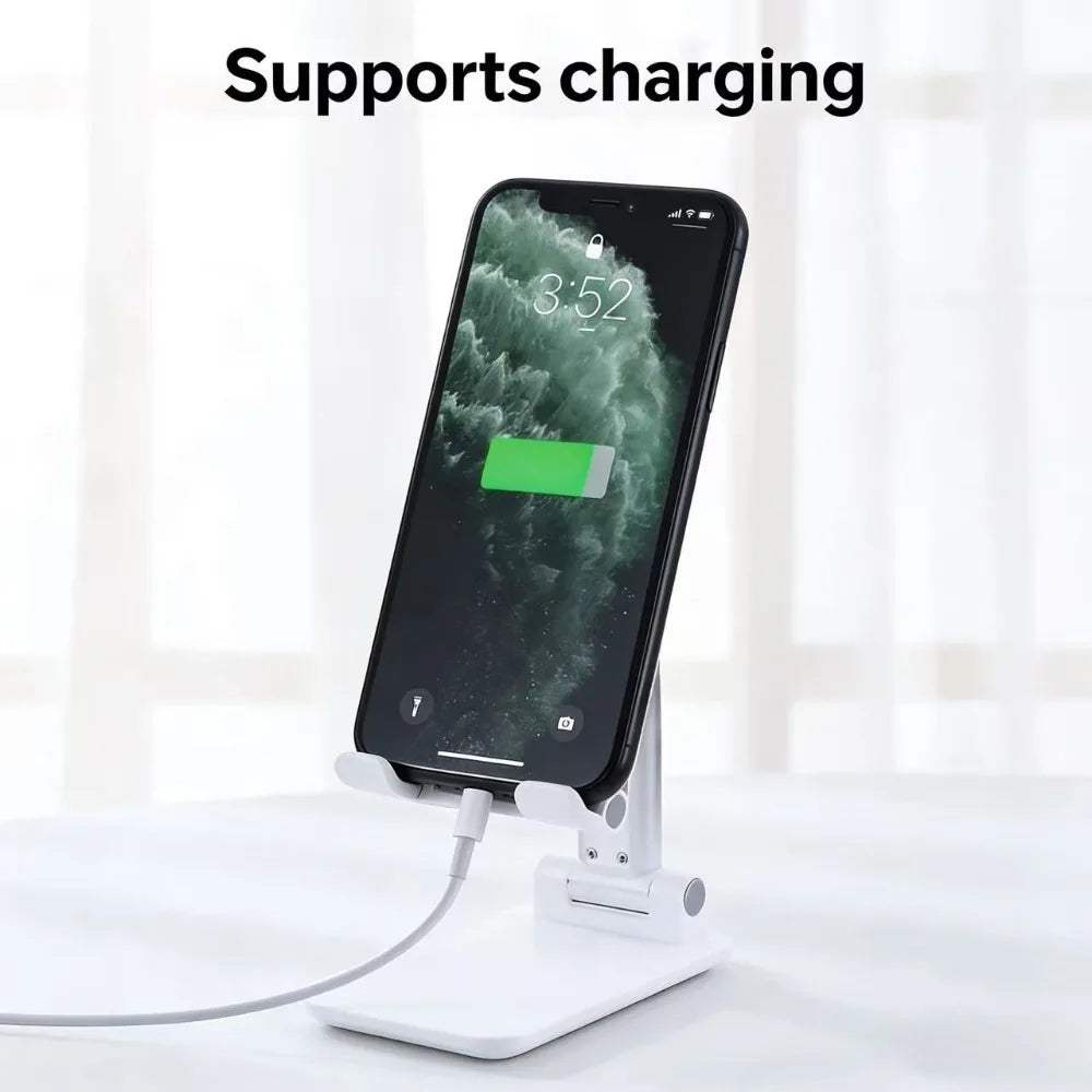 Desk Mobile Phone Holder Stand For IPhone IPad Xiaomi Adjustable Desktop Tablet Holder Universal Table Cell Phone Stand Peaceful Pleasures Health and Wellness