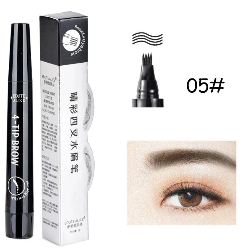 IFANYUO 4-Fork Tip Waterproof Eyebrow Pencil – 5 Colors