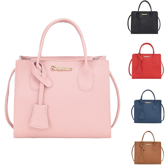 Women's Large Tote Bag PU Leather Shoulder & Crossbody Handbag Women's Tote Handbag Peaceful Pleasures Health and Wellness