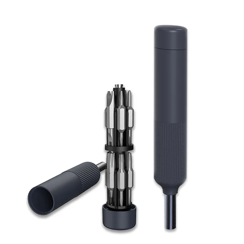 27-Piece Mini Precision Screwdriver Set | Magnetic Repair Kit Precision Screwdriver Set Peaceful Pleasures Health and Wellness GRAY