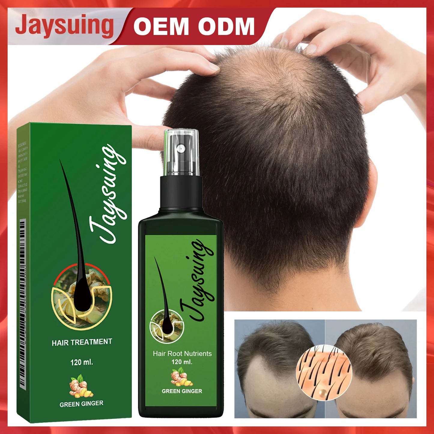 Nourishing Hair Care Serum Spray – Scalp & Smoothing Treatment