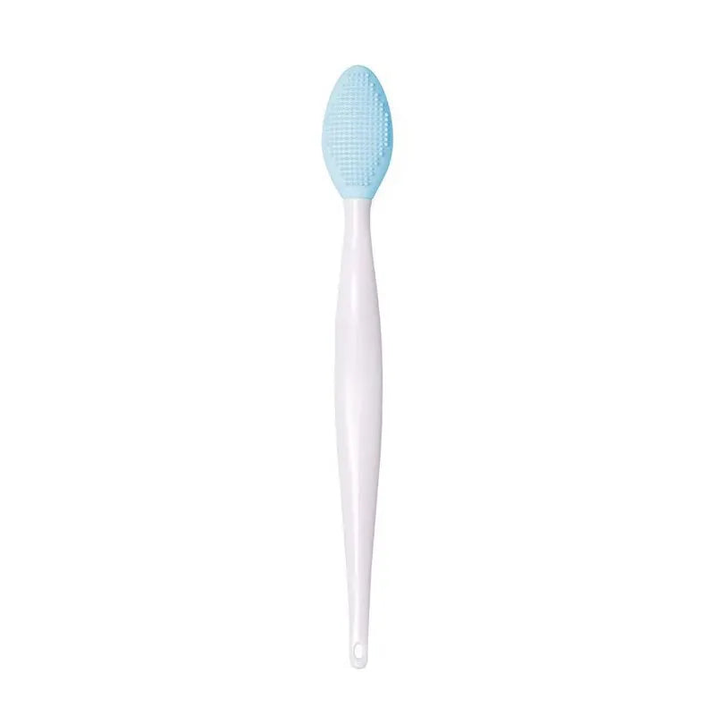 Silicone Double-Sided Face Scrub & Lip Exfoliating Brush