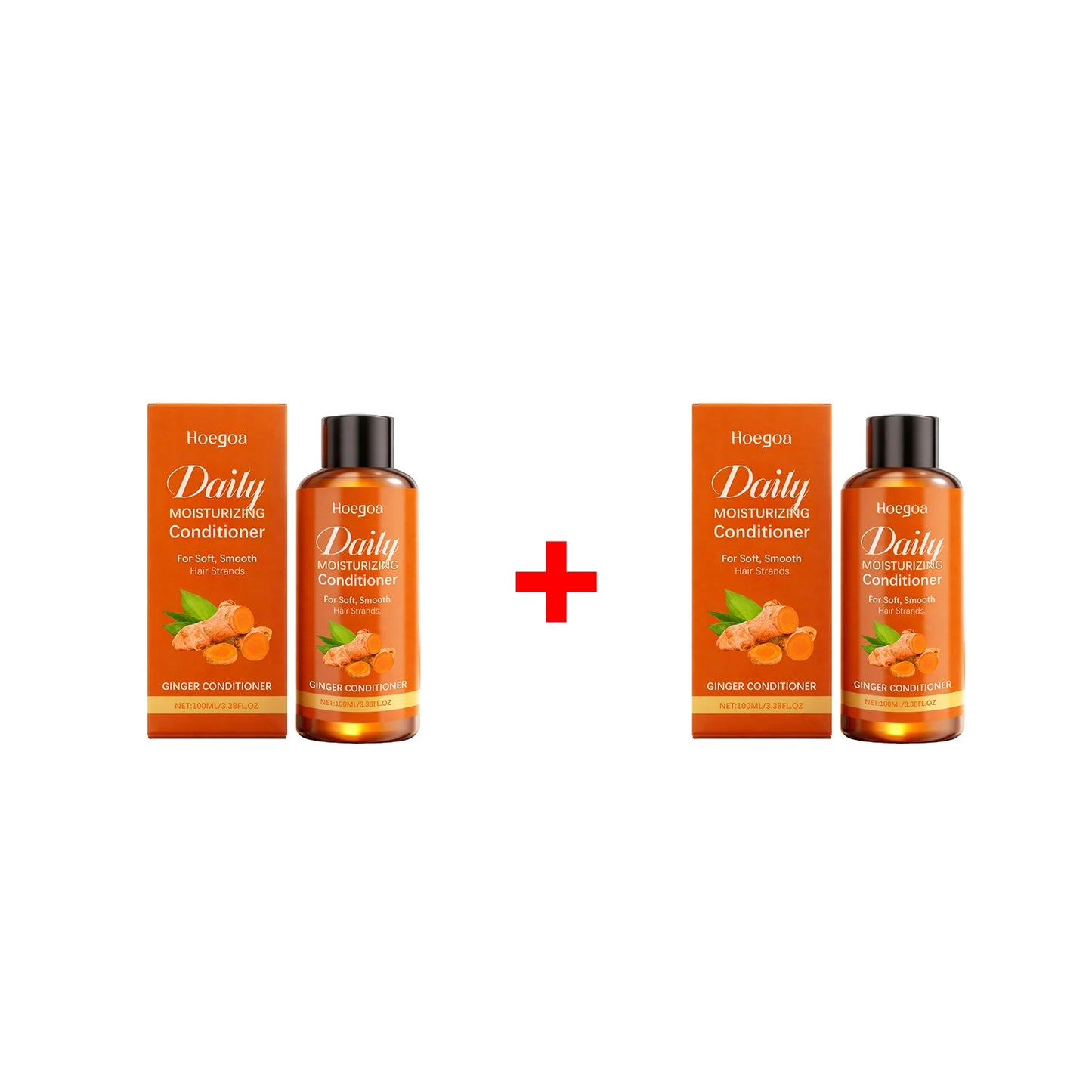 Ginger Shampoo Thicken Volumizing Shampoo Repair Damaged Hair Conditioner Anti Hair Loss Hair Regrowth Cleansing Scalp Hair Care Peaceful Pleasures Health and Wellness 2PCS Conditioner