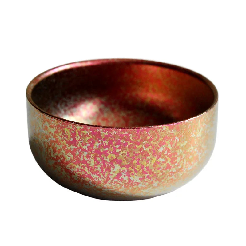50ml Pure Titanium Tea Cup | Double-Layer Anti-Scald Camping Cup