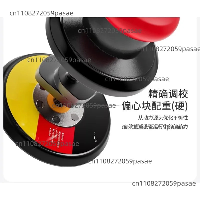 5-Inch Industrial Pneumatic Orbital Sander – Woodworking Tool
