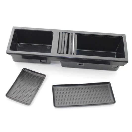 BMW E46 3 Series Center Console Storage Tray Replacement Console Storage Tray Peaceful Pleasures Health and Wellness black