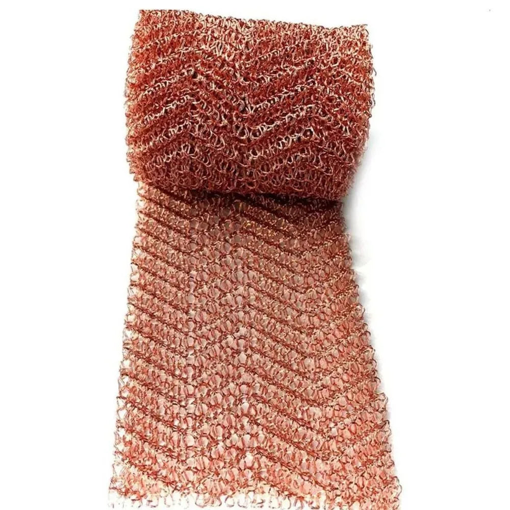 Pure Copper Wire Mesh – Rust-Free Pest & Slug Filter Screen