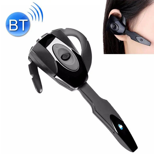 With Microphone Hanging Ear Hook Handsfree Business Bluetooth Headset Bluetooth Earphones Wireless Headphones Bluetooth Headset Peaceful Pleasures Health and Wellness