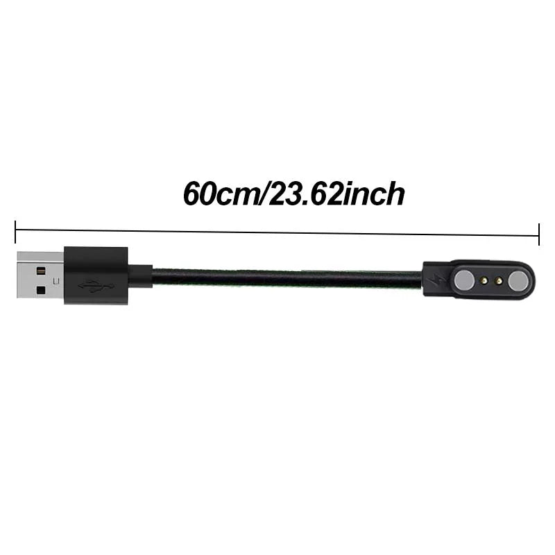 Charger Adapter USB Charging Cable For Mibro GS/GS Pro / A2 / T2 / T1/C3/C2/Lite 2 Smart Watch Power Charge Accessories Peaceful Pleasures Health and Wellness