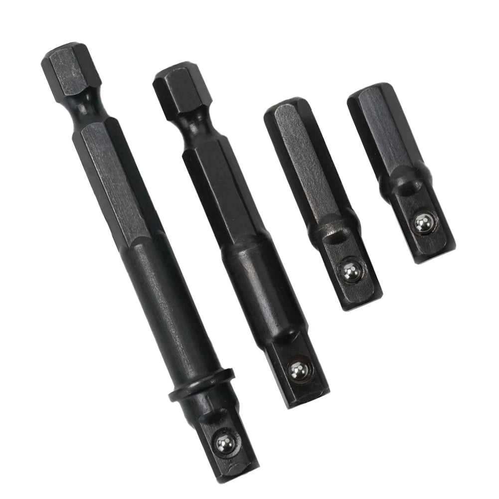 1 4 Drill Socket Adapter Driver Hex Shank Square Extension Pneumatic