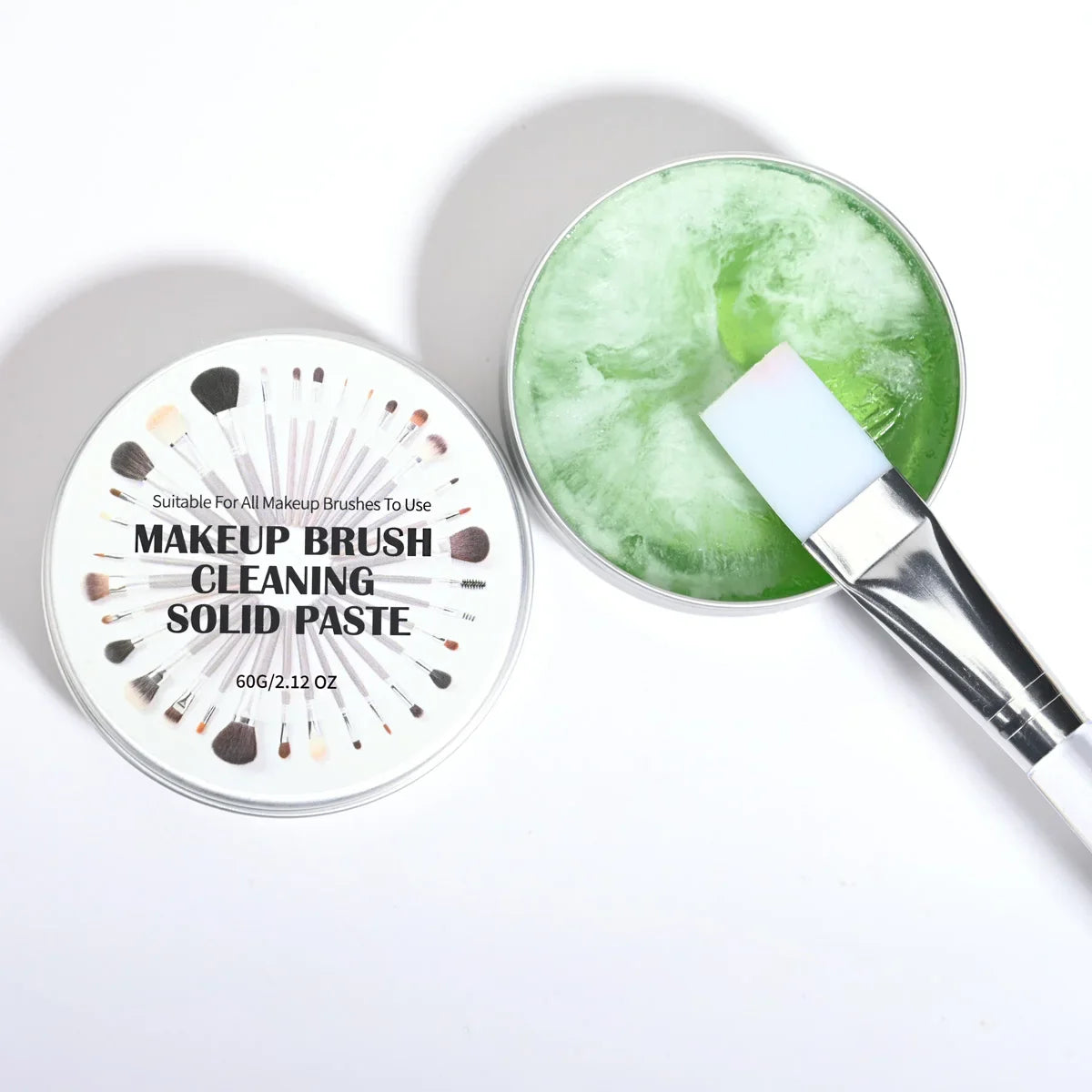 Aloe Vera Solid Makeup Brush & Sponge Cleaning Soap