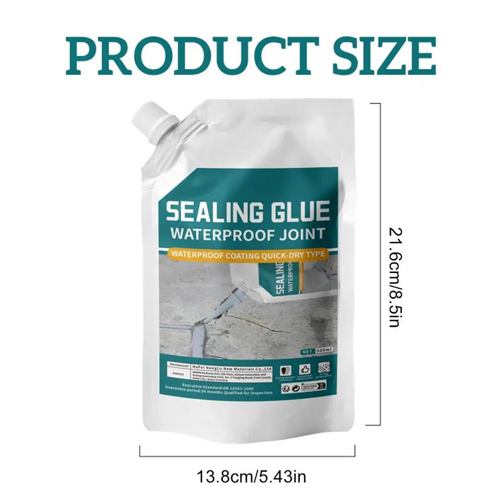 500ml Concrete Crack Filler Sealant | Heavy-Duty Grouting Liquid
