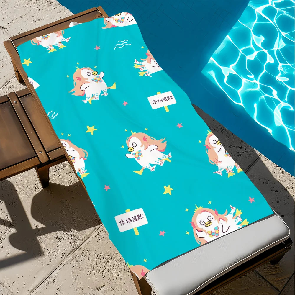 Gintama Anime Beach Towel – Quick Dry, Soft, Multi-Size