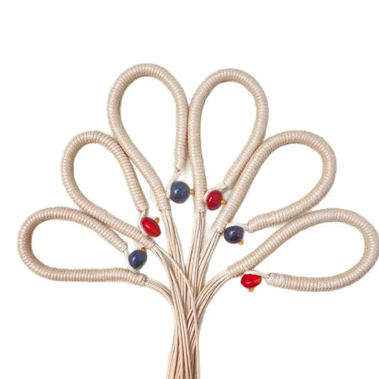 Fruit Shell Wind Chime Special Pull Ring Rope Hand Woven Peaceful Pleasures Health and Wellness