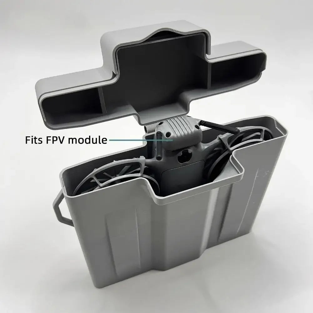 Fits FPV Module Shockproof Hard Case for DJI Neo 2 Drone 3D Printed Custom Storage Box Compact Protective Case For DJI Neo 2 Peaceful Pleasures Health and Wellness Fits FPV Module