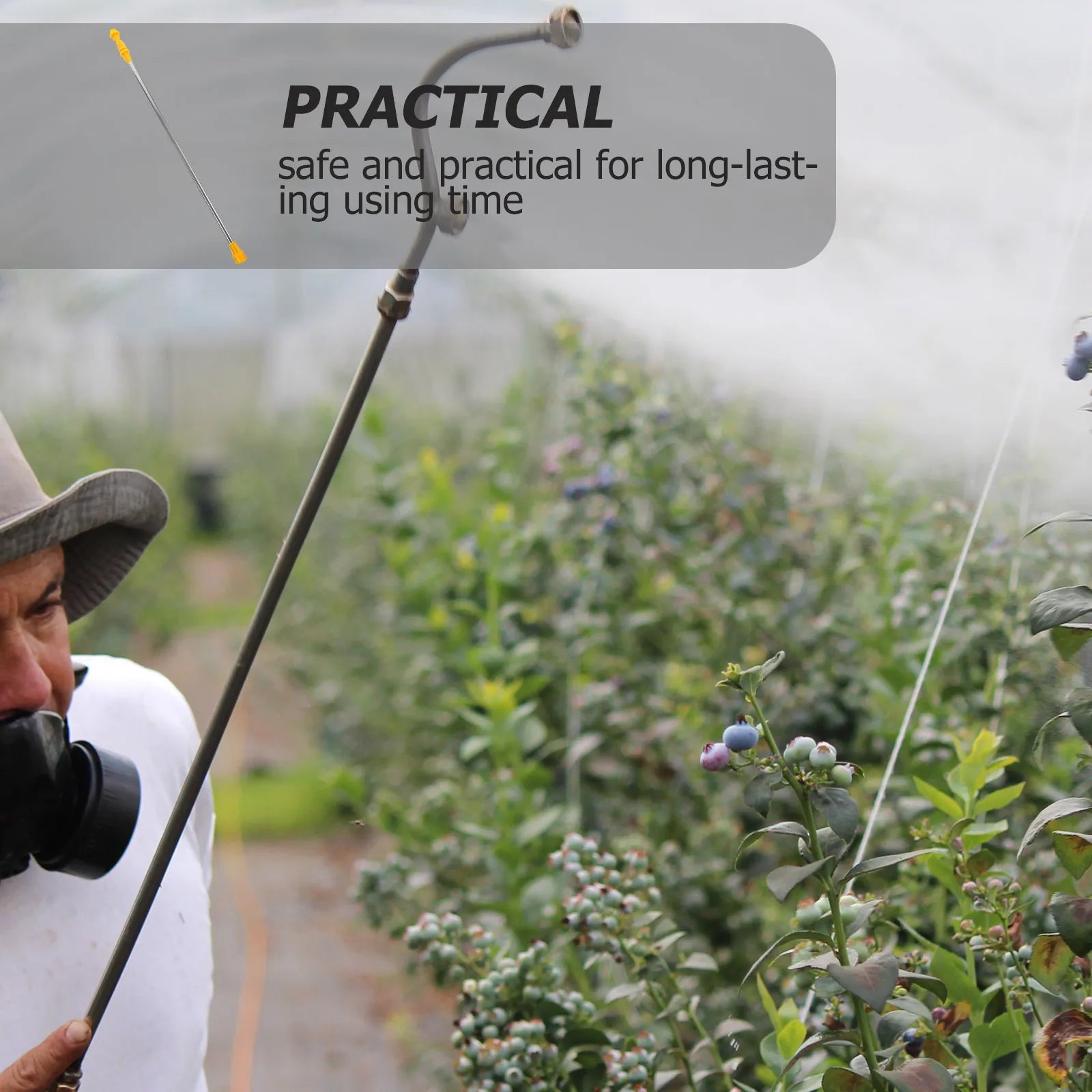 5pcs Garden Sprayer Rod Agricultural Sprayer Wand Plant Spraying Telescopic Rod Outdoor Garden Watering Spray Wand Sprayer Rod Peaceful Pleasures Health and Wellness