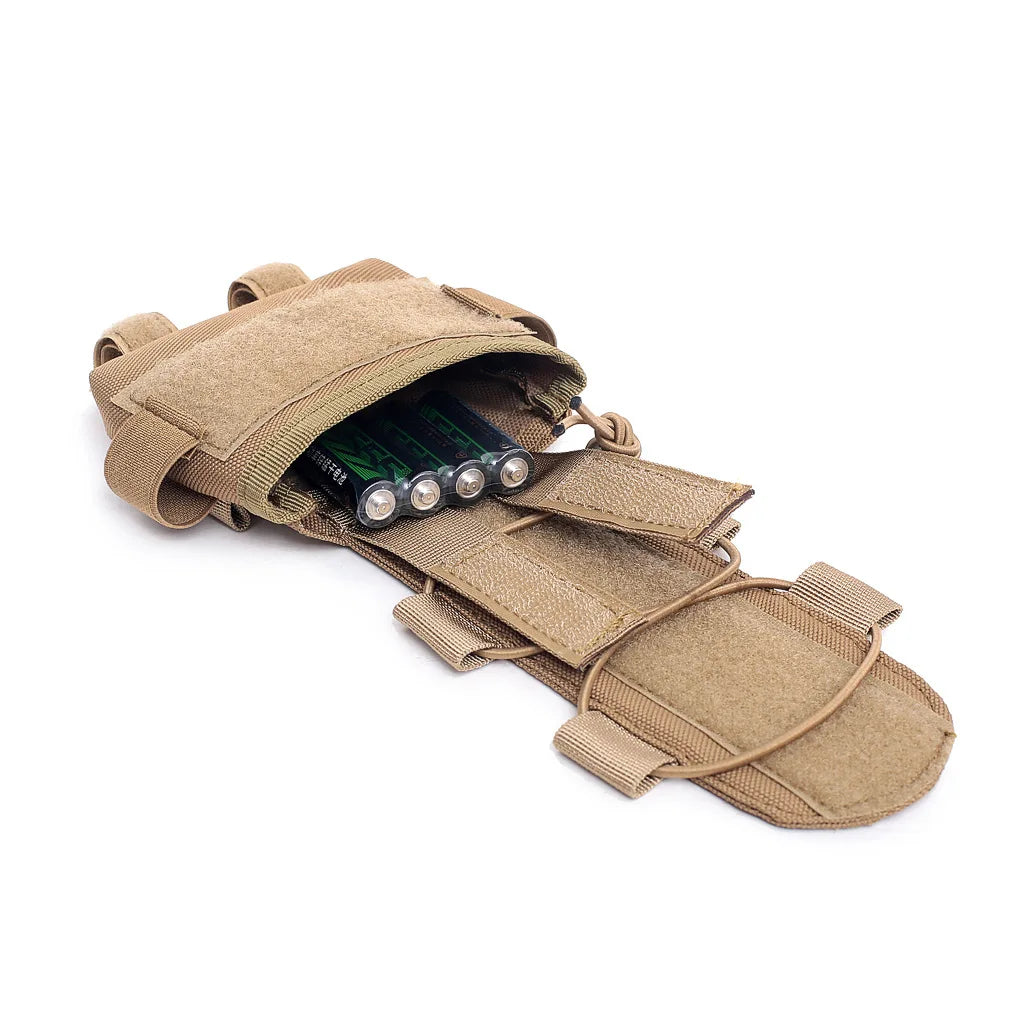 Tactical Helmet Battery Pouch MK2 Battery Pack Accessory Helmet Counterweight Pack Airsoft Hunting FAST Helmet Accessories ﻿ Peaceful Pleasures Health and Wellness