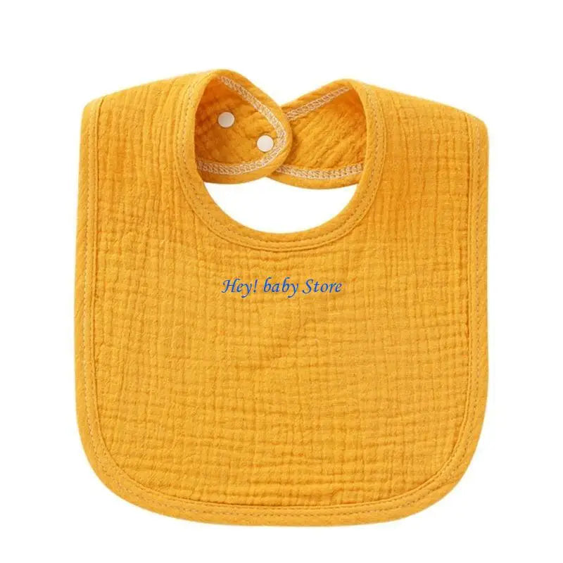 Baby Drool Bibs 4-Layer Cotton Gauze Bandana Burp Cloth