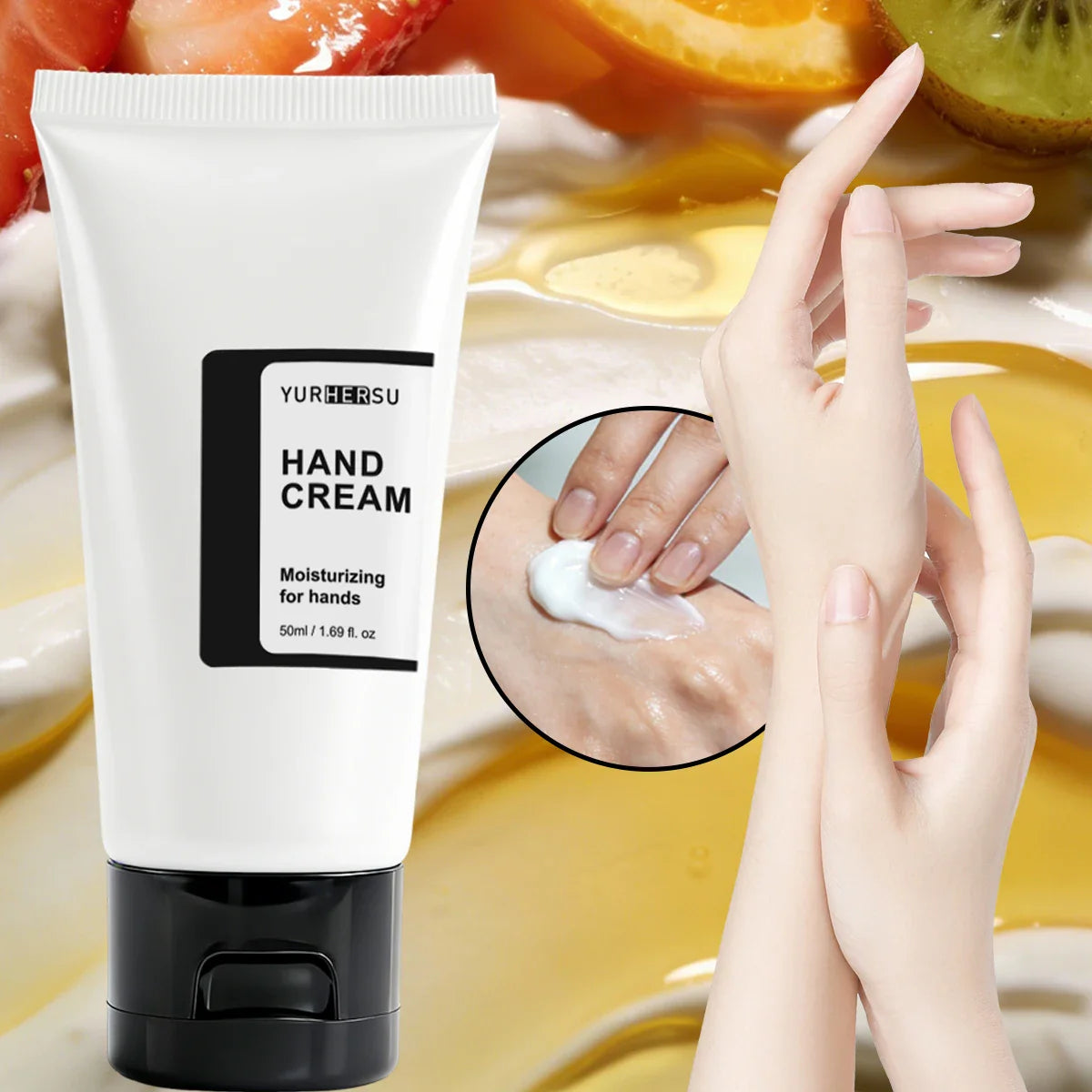 YURHERSU Intensive Hand Cream – Shea Butter 24H Moisture 50ml